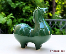 Конь (зеленый)
