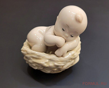 Младенец в гнезде