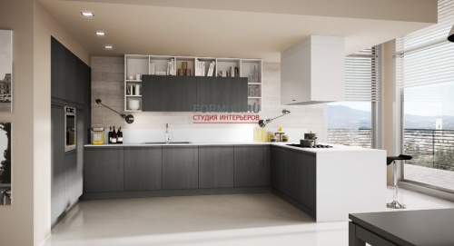 Рабочий треугольник в кухне